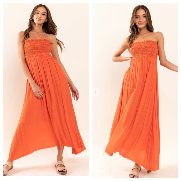 01 Boho Two Way Wear Maxi Skirt and Dress - Picture 3 of 3